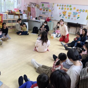 未就園児イベント　ひよこ組・たんぽぽ組